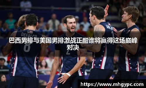 巴西男排与美国男排激战正酣谁将赢得这场巅峰对决